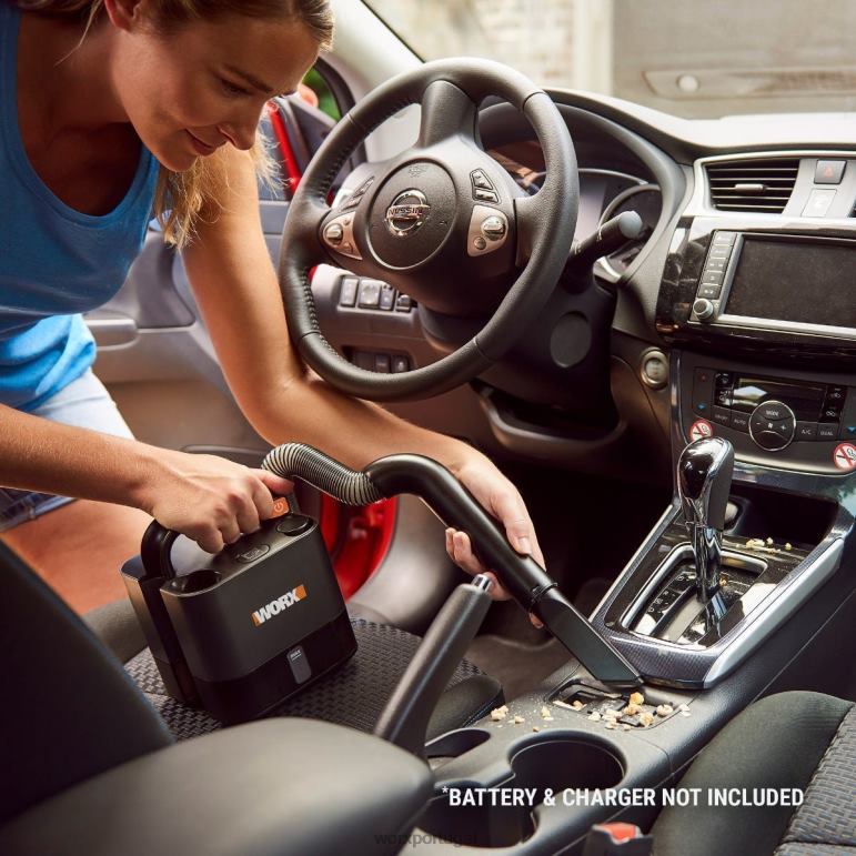 ferramentas elétricas Aspirador compacto sem fio Cube Vac de compartilhamento de energia de 20 V WORX 66DHN159