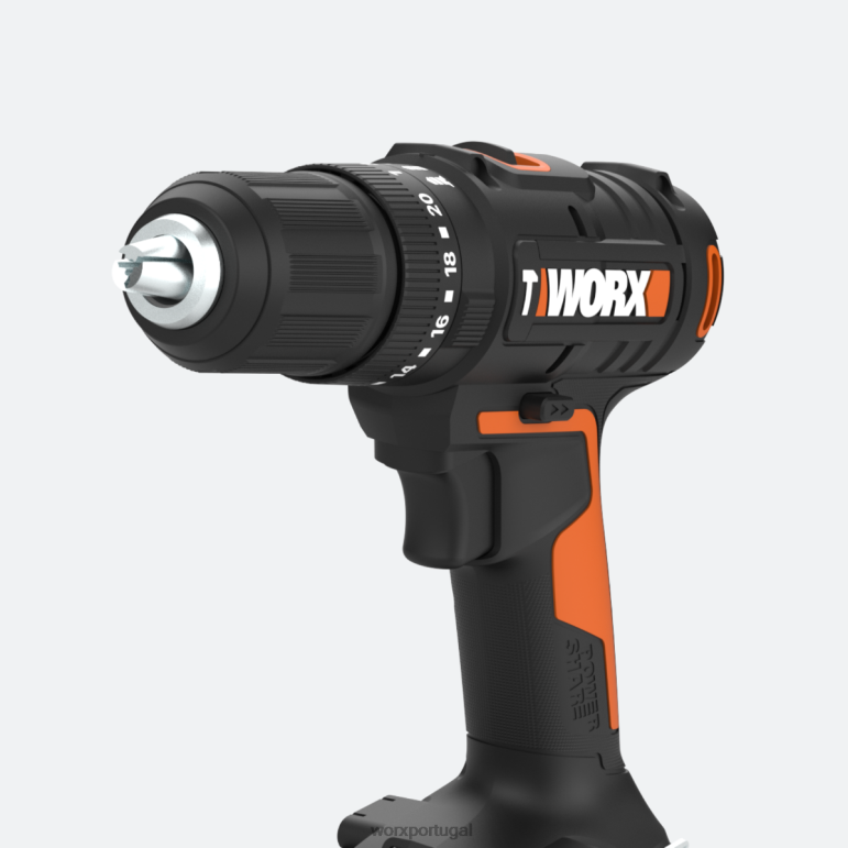 ferramentas elétricas Furadeira de impacto de 1/2 '' sem fio de 20 V (somente ferramenta) WORX 66DHN120