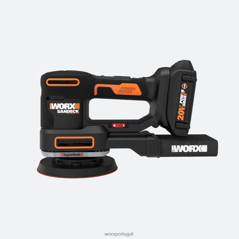 ferramentas elétricas Sandeck multi-lixadeira 5 em 1 20v power share WORX 66DHN152