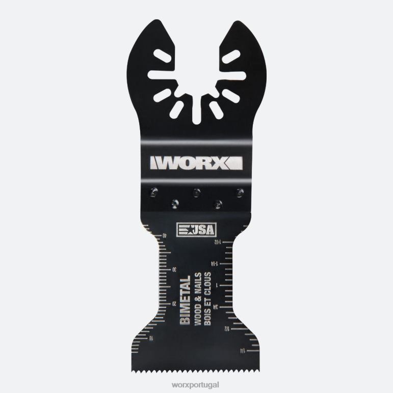 ferramentas elétricas lâminas oscilantes bimetálicas com corte final - pacote com 5 (descontinuado) WORX 66DHN155