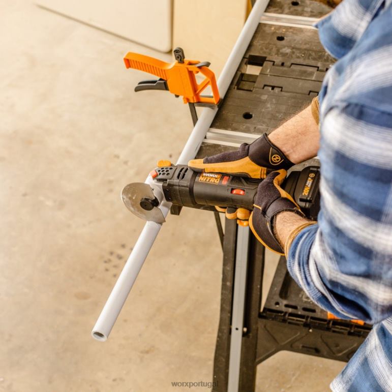 ferramentas elétricas multiferramenta oscilante sem fio nitro 20v power share com motor sem escova WORX 66DHN149