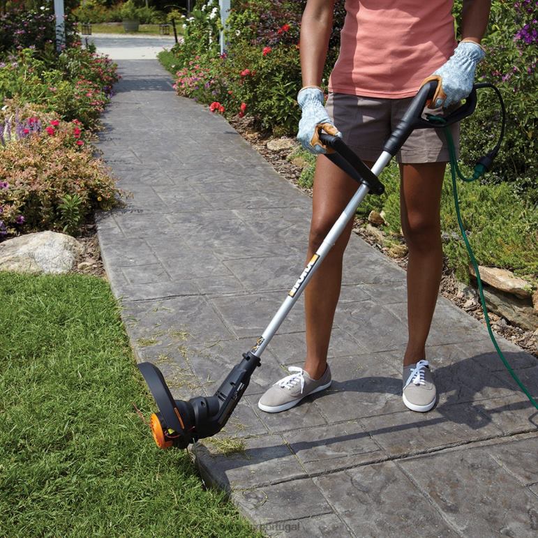 ferramentas de jardim Cortador e biselador elétrico de 4,0 A e 12'' WORX 66DHN14