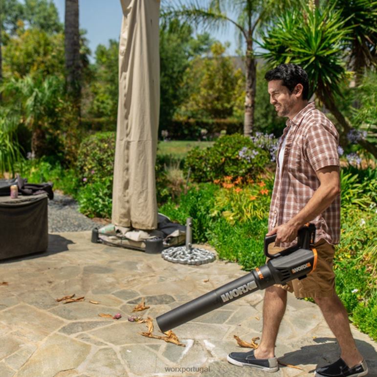 ferramentas de jardim Kit combinado de aparador/aparador de cordas e soprador de turbina sem fio de 20v de compartilhamento de energia de 12'' WORX 66DHN3