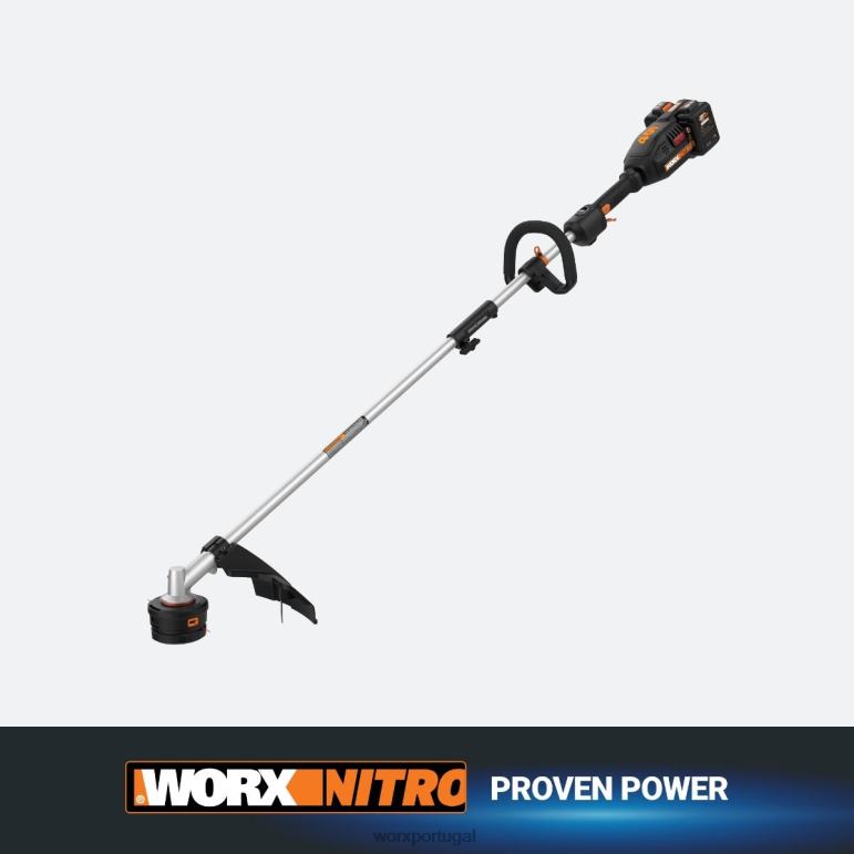 ferramentas de jardim nitro 40v power share sem fio com capacidade de fixação driveshare aparador de cordas de 15'' WORX 66DHN7