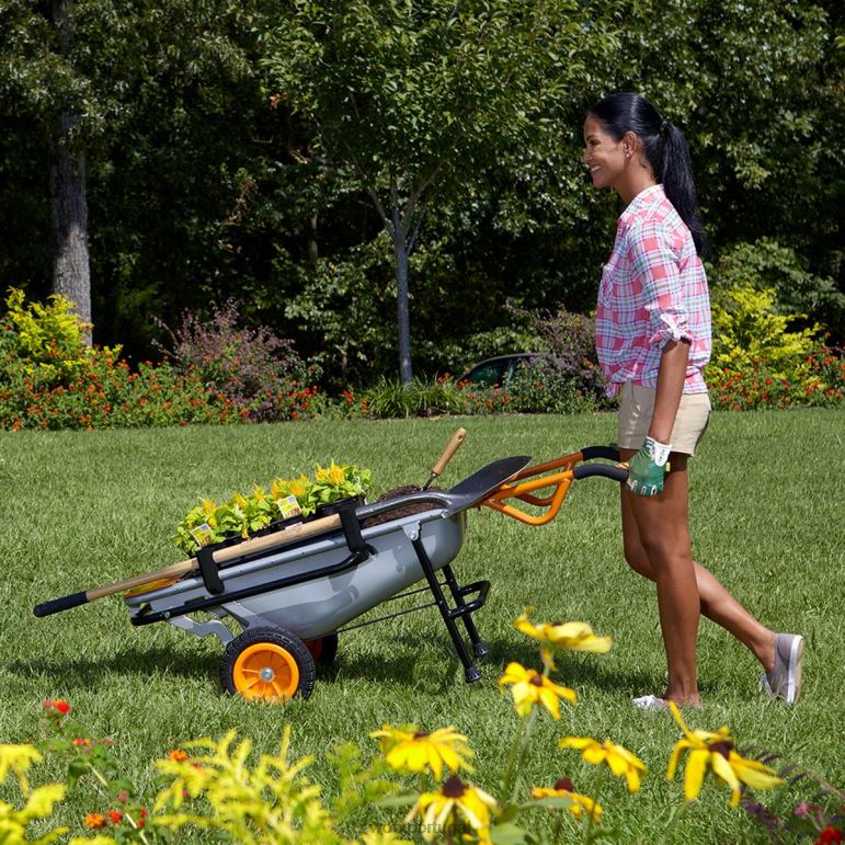 ferramentas de jardim porta-ferramentas universais para carrinhos de mão WORX 66DHN48