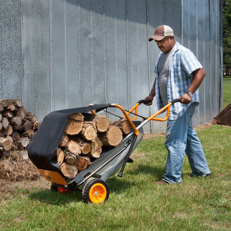 ferramentas de jardim transportador de lenha para carrinho de mão aerocart WORX 66DHN44