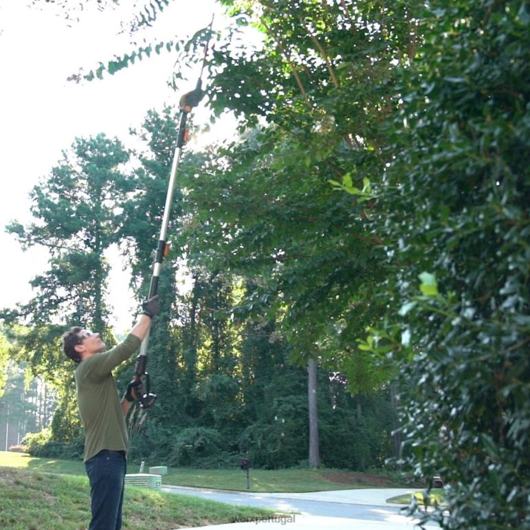 ferramentas de jardim Corta-sebes 2 em 1 sem fio de 20 V Power Share de 20 '' com recursos de fixação WORX 66DHN96