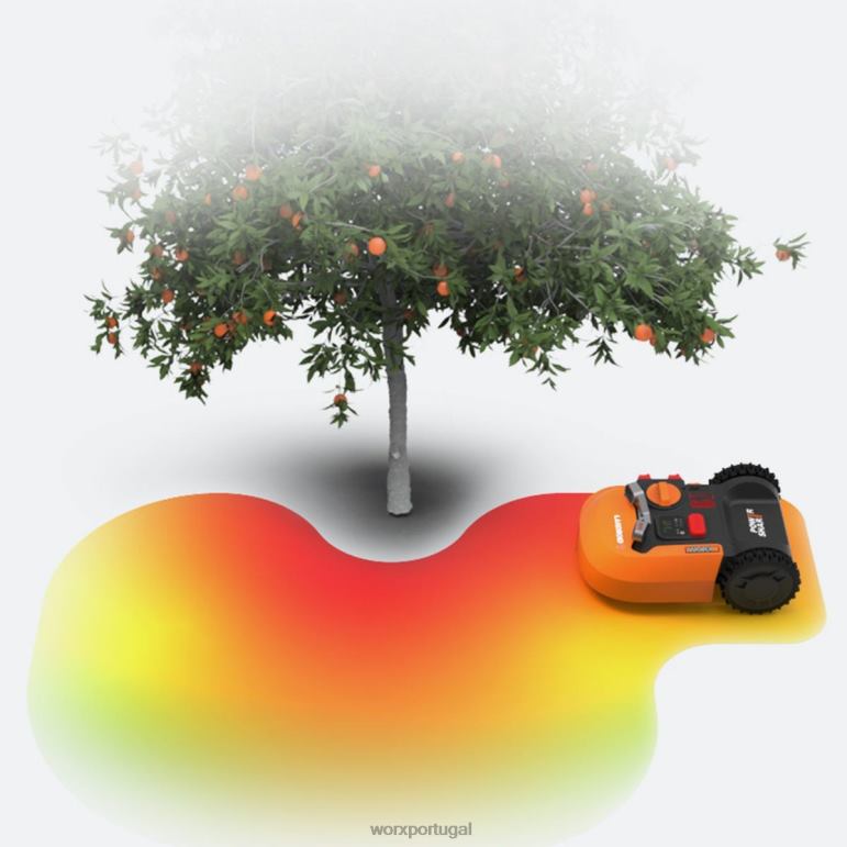 ferramentas de jardim sistema anticolisão landroid WORX 66DHN69