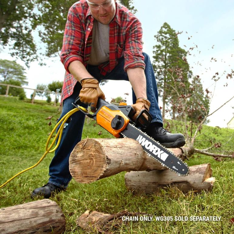 ferramentas de jardim Corrente de motosserra de substituição de 14'' WORX 66DHN79