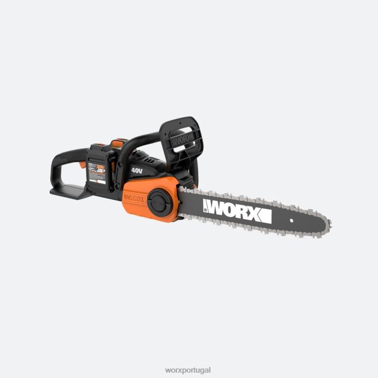 ferramentas de jardim Motosserra sem fio 40v power share 14'' com tensão automática (2x20v) WORX 66DHN77