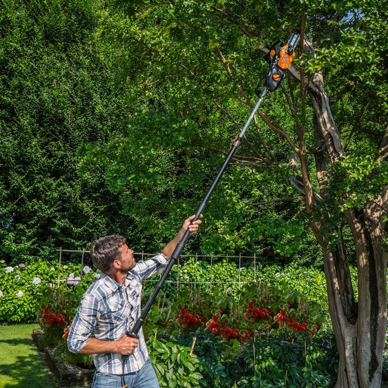 ferramentas de jardim Serra elétrica de 8 ampères de 10'' WORX 66DHN85