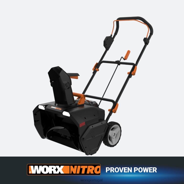 ferramentas de jardim nitro 40v power share 20'' soprador de neve sem fio com motor sem escova WORX 66DHN27